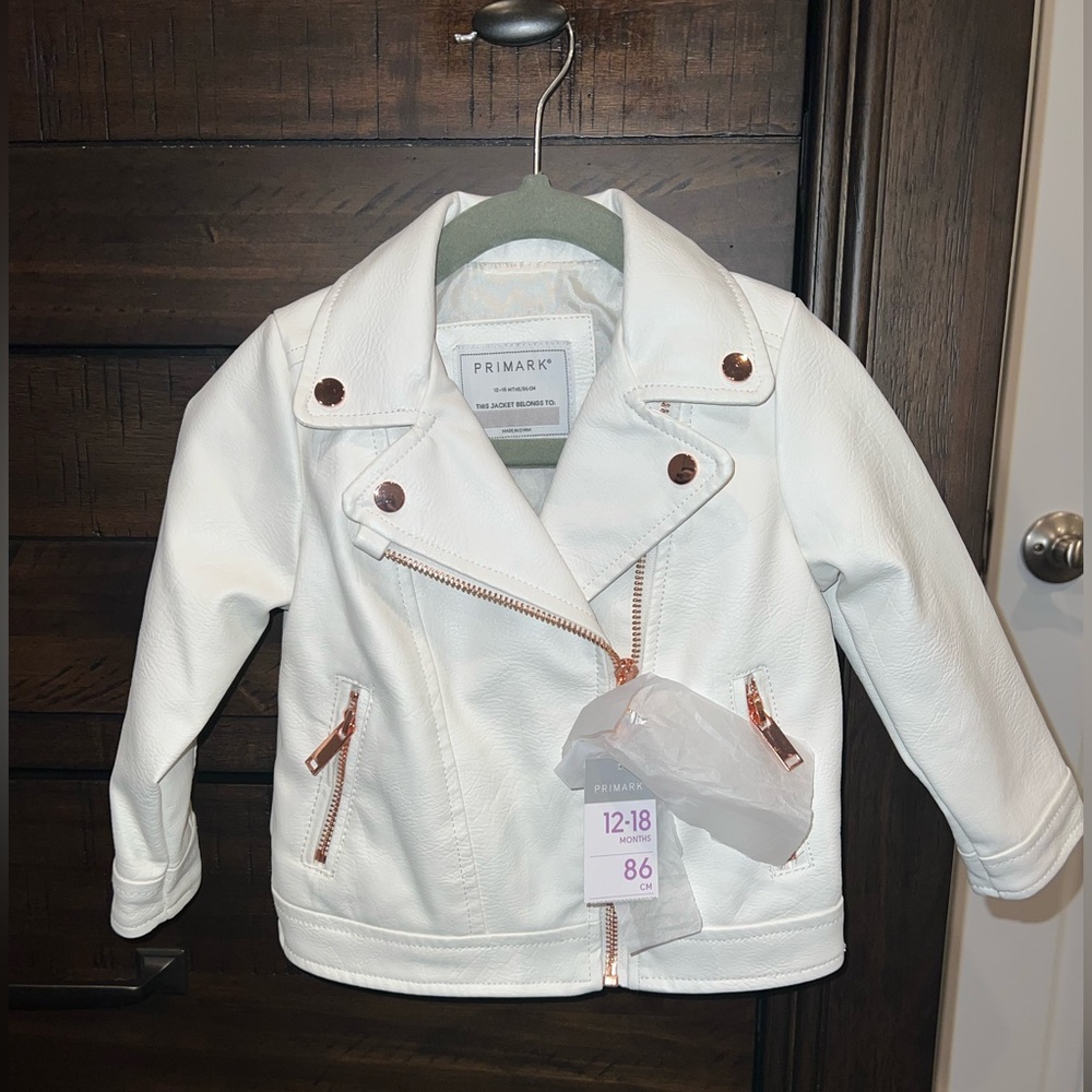 White Leather Jacket